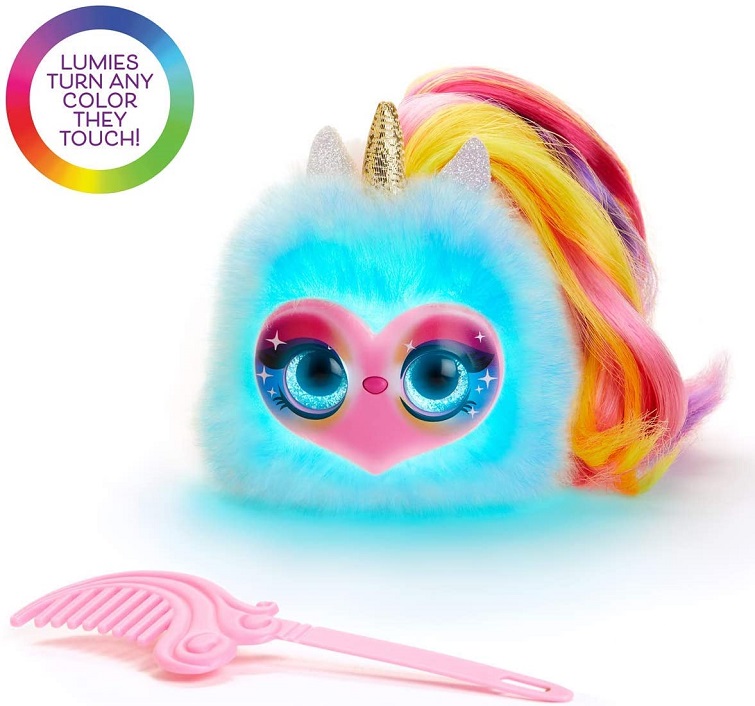Jucarie interactiva din plus Pomsies Lumies Pixie Pop