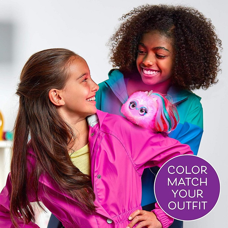 Jucarie interactiva din plus Pomsies Lumies Pixie Pop