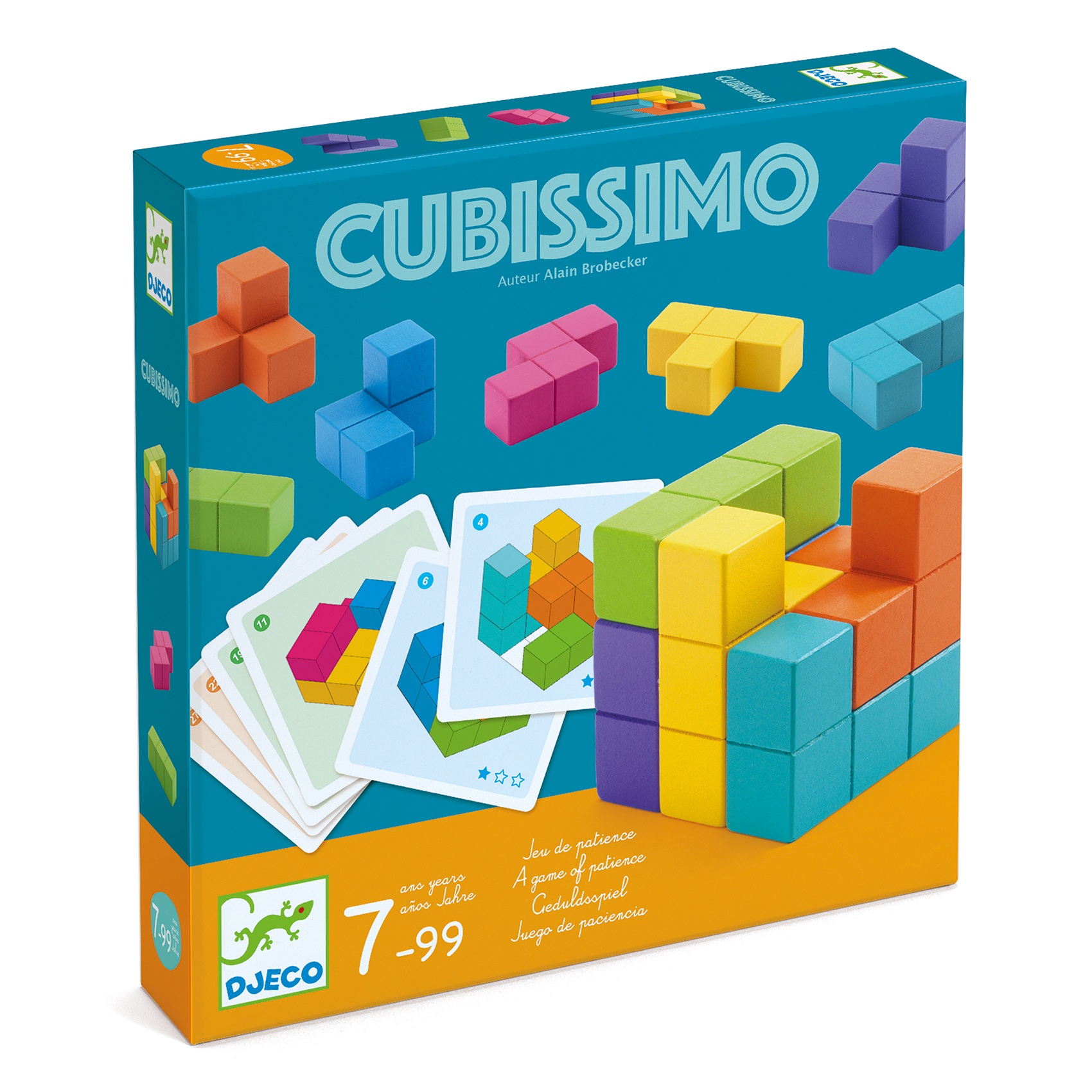 Joc educativ Cubul cu forme geometrice Cubissimo Djeco