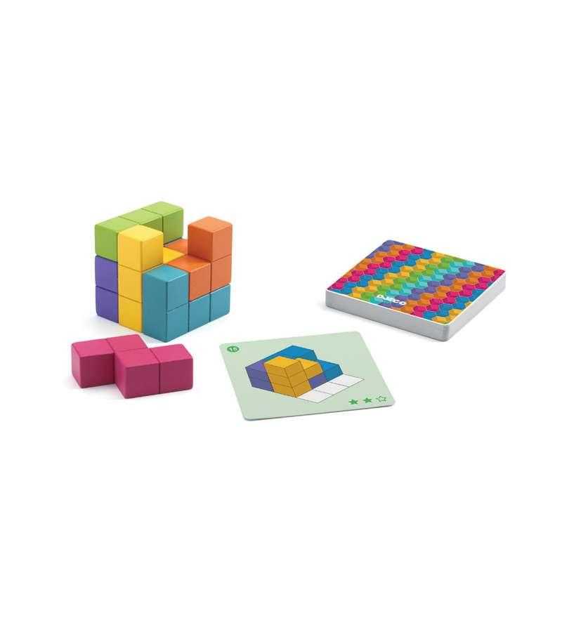 Joc educativ Cubul cu forme geometrice Cubissimo Djeco