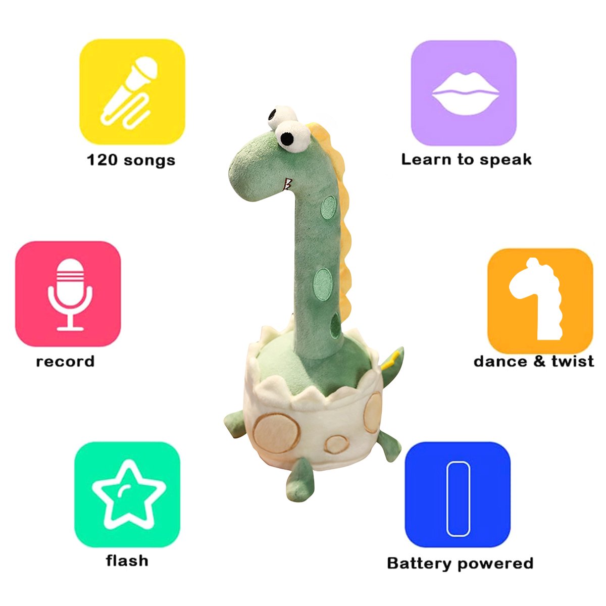 Jucaria vorbareata Dinozaurul interactiv Canta Repeta