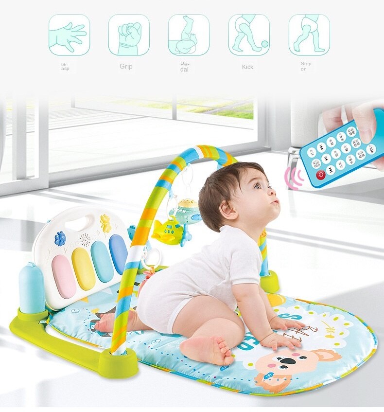 Saltea activitati cu telecomanda Proiector Pianina Baby
